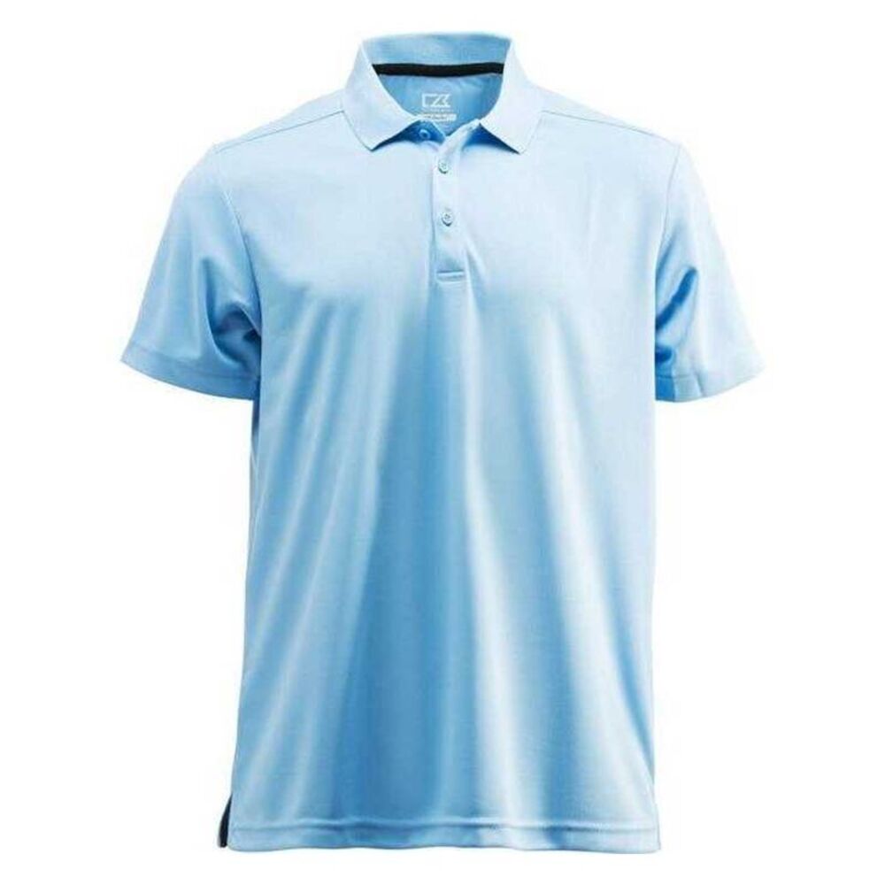 Cutter & Buck Mens Polo Shirt / Light Blue
